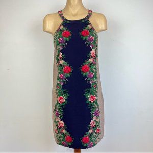 One Clothing Navy Floral Mini Dress